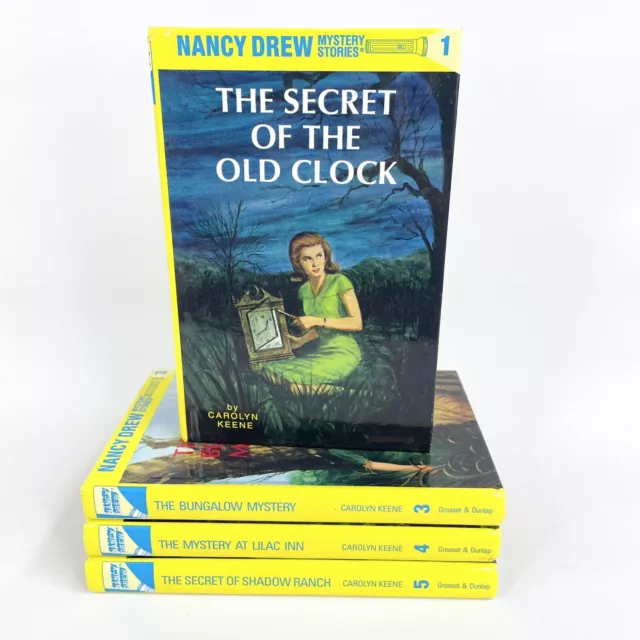 The Nancy Drew Series Book Bundle Lot x 4 Carolyn Keene Hardcover Vintage