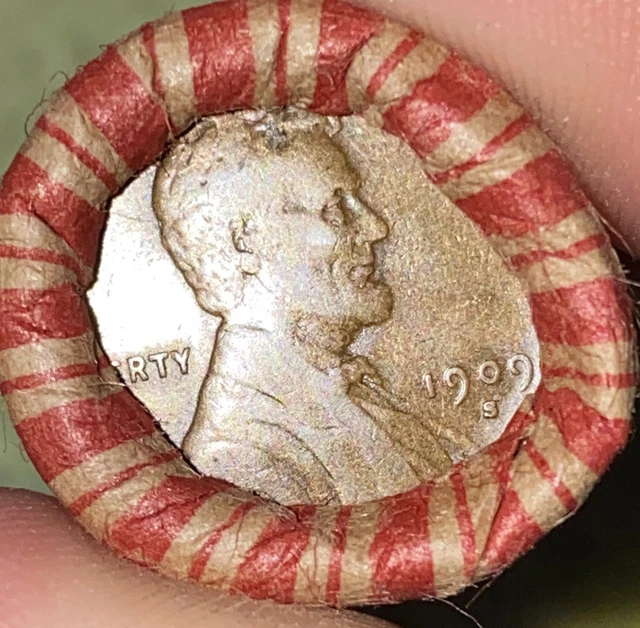 US Lincoln Wheat 1C Cent Penny Roll 1909-S/1909 Indian Head Cent BU (50 Coins) 2