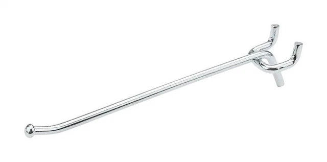 National Hardware N180-012 Zinc Plated Steel V2360 Single Hook 6 in. (Pack of 6)