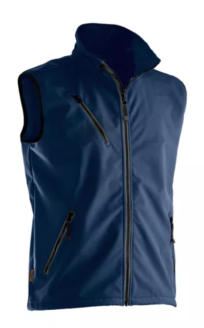 Gilet Softshell Homme Bleu Foncé TAILLE XS Jobman