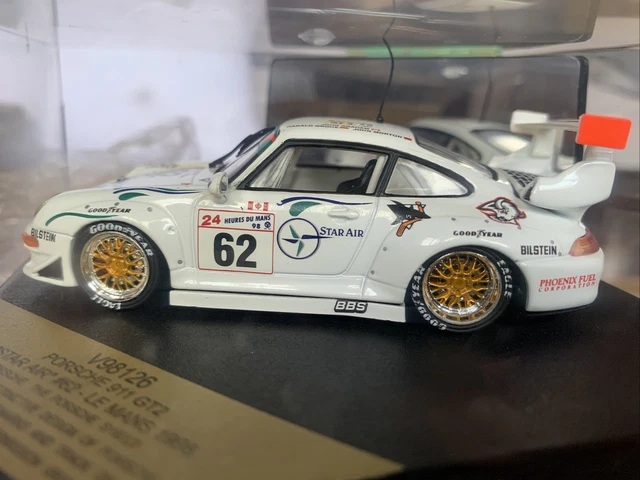 PORSCHE 911 GT2 Nourry Yacco Le Mans 1998 Vitesse 1/43 Scale Diecast