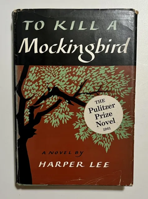 To Kill A Mockingbird Harper Lee 1960 First Ed 21st Impression Print HB w Jacket