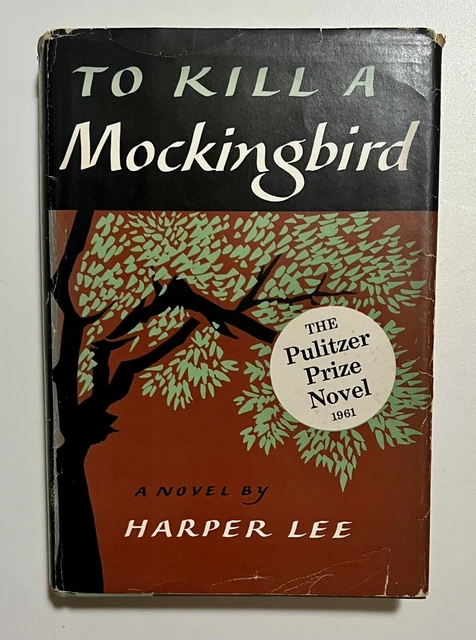To Kill A Mockingbird Harper Lee 1960 First Ed 21st Impression Print HB w Jacket To Kill A Mockingbird Harper Lee 1960 First Ed 21st Impression Print HB w Jacket