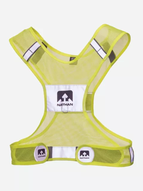 Nathan Reflective Streak Vest: Small / Medium S/M Unisex Neon Yellow