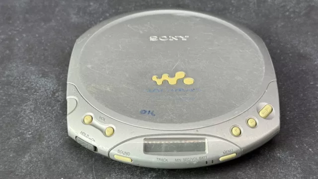 Sony CD Walkman D-E330 portable Disc Player - Silver