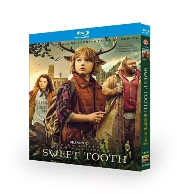 2023 Drama Sweet Tooth Season 2 Bluray Free Region Discs 2 English Subs