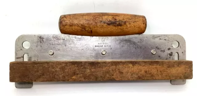 Antique Stanley Sweetheart Clapboard Marker Tool Pat 9-7-15 Carpenter