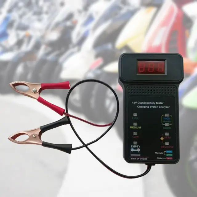 Car Battery Tester Analyzer 12V Automotive Battery Checker Digital Test Tool