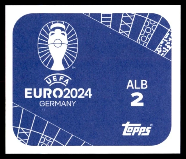 AUTOCOLLANT TOPPS EURO 2024 Etrit Berisha Albanie N° ALB2 EUR 1,43