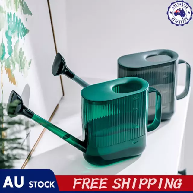 1800ML Plastic Watering Can Modern Water Can for Indoor Outdoor Plants Flower