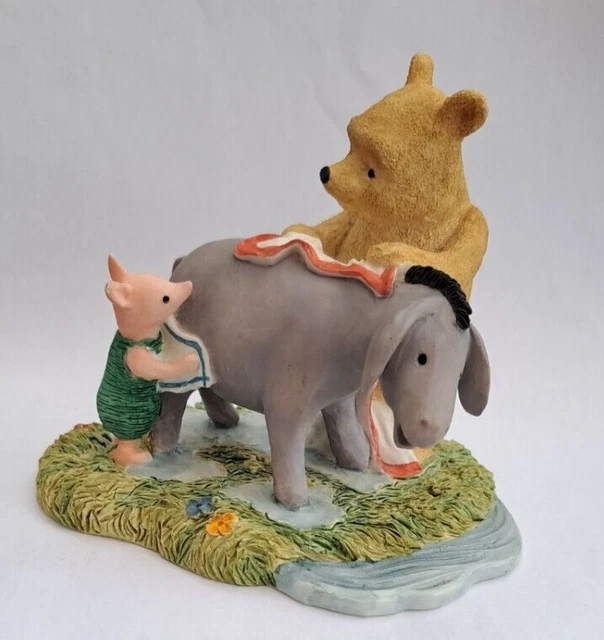 WINNIE THE POOH, Border Fine Arts, Piggy Bank Moneybox, Disney Classic