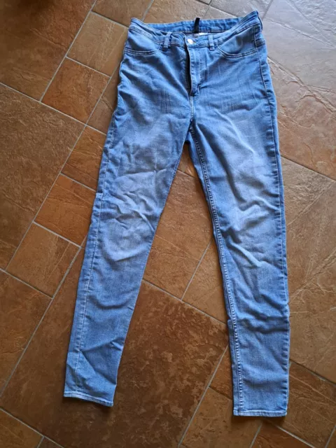 Jeanshose, blau, für Damen, Gr. 40, H&M