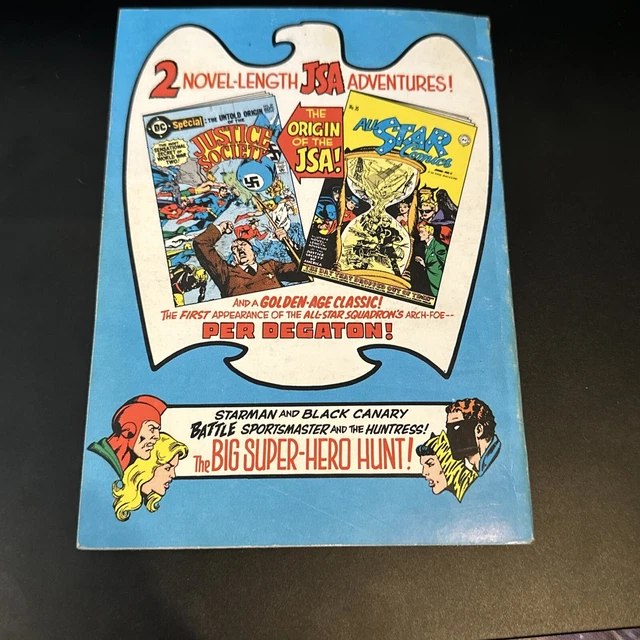 1982 BEST OF DC Comics BLUE RIBBON DIGEST #21, JUSTICE SOCIETY OF AMERICA! 2