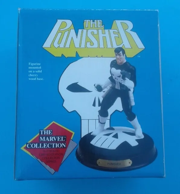 RARE -The Punisher - The Marvel Collection 1991 LE out of (5,000) FIGURINE (NIB)