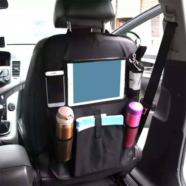 Organisateur voiture rangement de siège arrière poches support tablette  voyage