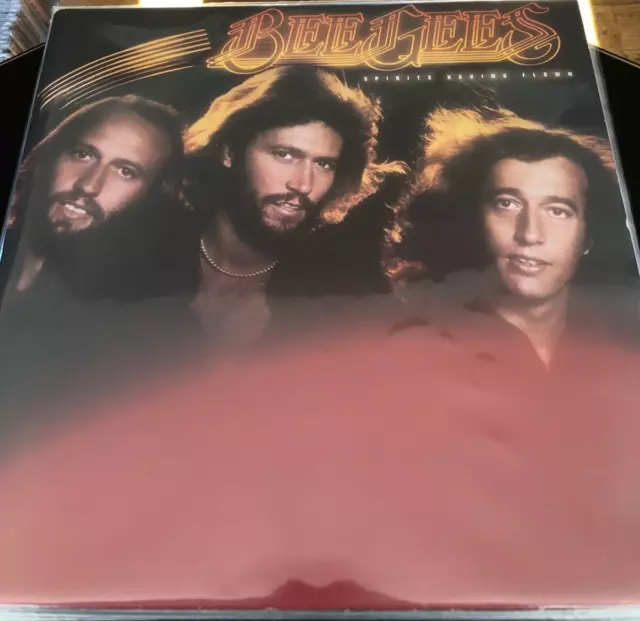 Mint-  Bee Gees Spirits having flown RSO Records Stereo LP