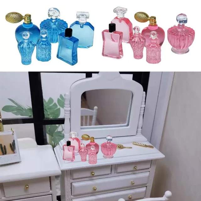 Doll House Accessories 1:12 Dollhouse Perfume Bottle Miniature Perfume Bottle