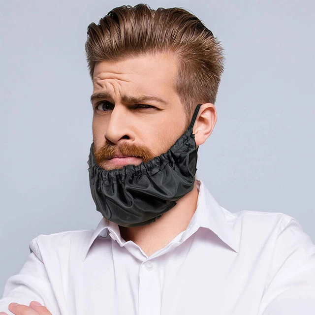 Copribarba di riso antiaderente da uomo Big Bandana antigrembiule sporco guardia bavaglino regalo BII
