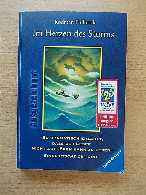 IM HERZEN DES STURMS von Rodman Philbrick (2008, TB Jubiläumsausgabe)