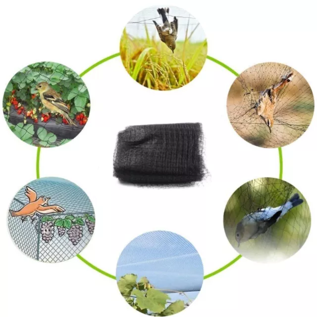 Garden Bird Net Pond Net for Protecting Seedlings Vegetables Soft Fruits Plants