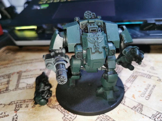 Punte Space Marine 40k Primaris Redemptor Dreadnought Base