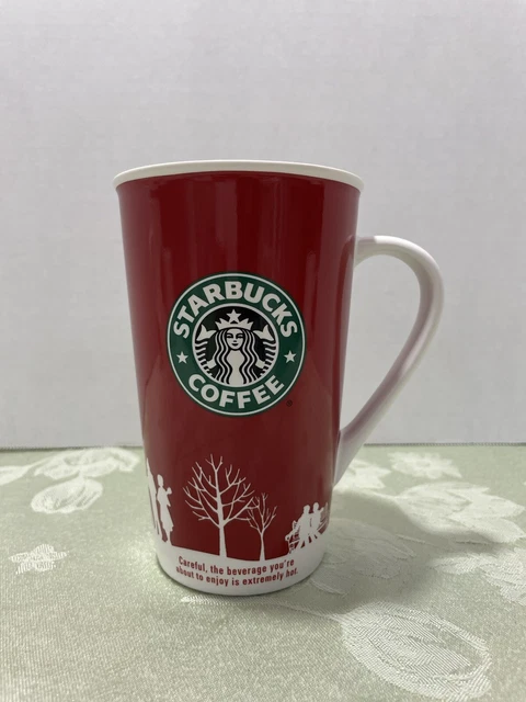 Starbucks 2006 Christmas Winter Holiday Carolers Tall Coffee Mug Cup 16 oz