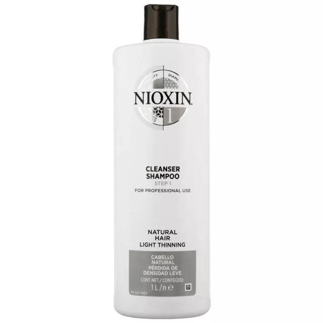 Shampoo Cheveux Fine Densite NIOXIN Système 1 Cleanser shampoo 1000ml