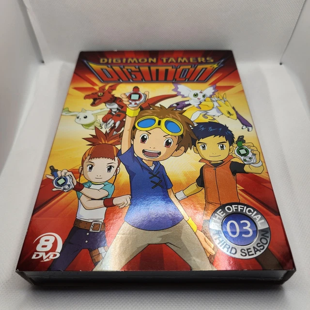 DIGIMON DIGIMON TAMERS The Official Third Season Factory Sealed (DVD