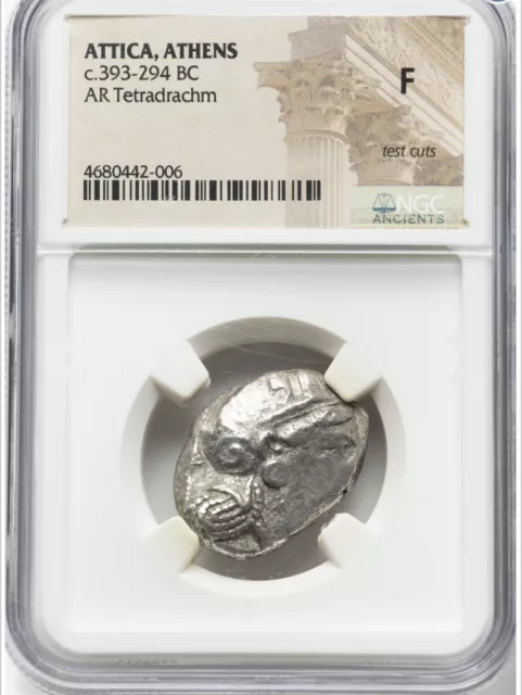 Attica Athens tetradrachm ngc - Athenian Owl