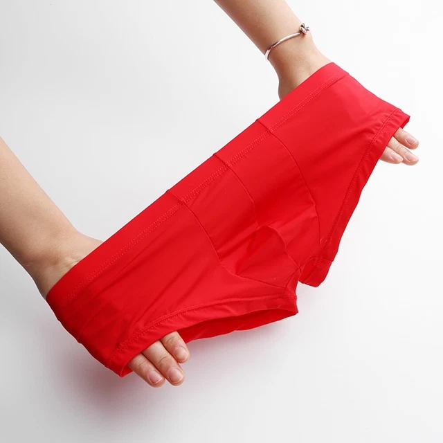 SOUSV??TEMENT SHORT SLIP Bikini Boxer Slip Respirant Pochette D