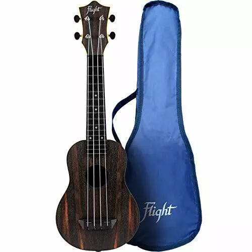 Flight TUS-55-AMARA, 4-String Travel Series Soprano Ukulele Amara FREE SHIPPING