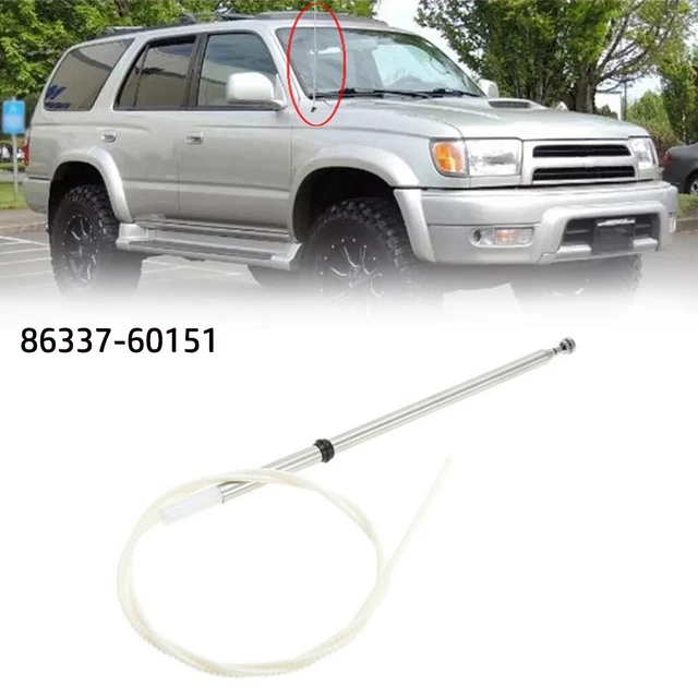 thumbnail image 2 of Power Antenna Mast For 1997 Toyota Land Cruiser – Stainless Steel, Direct Fit 2 of 3