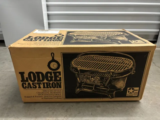 Lodge Cast Iron Sportsman Grill - Wildlife Duck Series USA Made