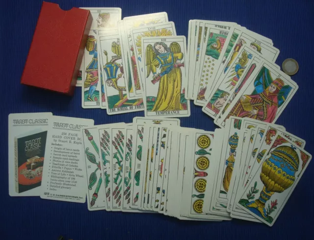 JEU DE TAROT divinatoire Thelema, 78 cartes + livret, en Francais sous  emballage EUR 24,90 - PicClick FR