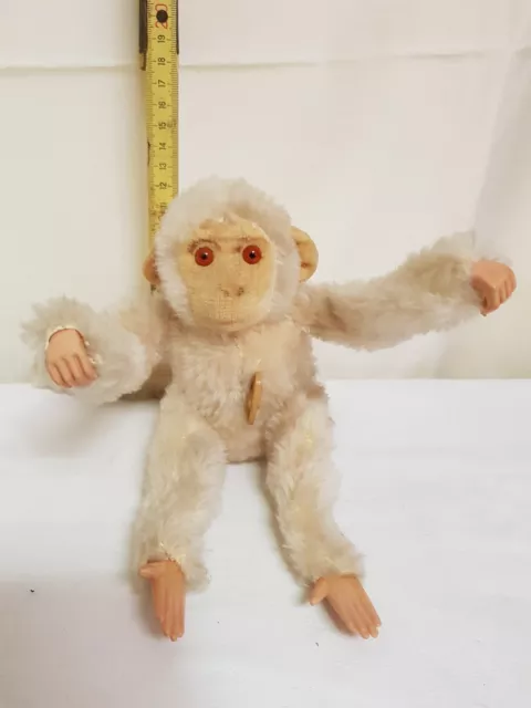 Altes mechanisches Spielzeug  Aufziehspielzeug überschlagender Affe Vintage