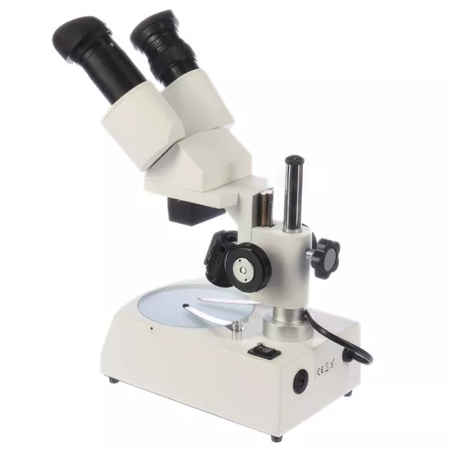 Byomic BYO-ST3 Microscopio Binocular (Ampliación 20x y 40x)