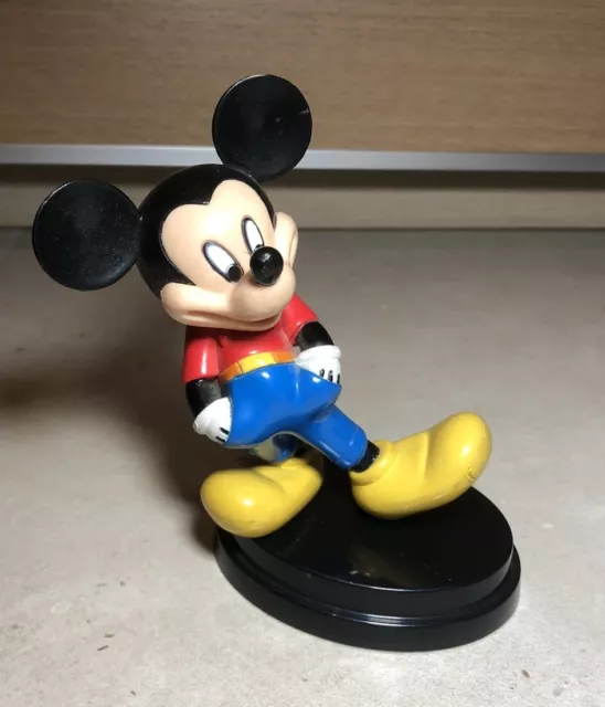 Figura TOPOLINO Mickey Mouse De Agostini 3D Base Nera