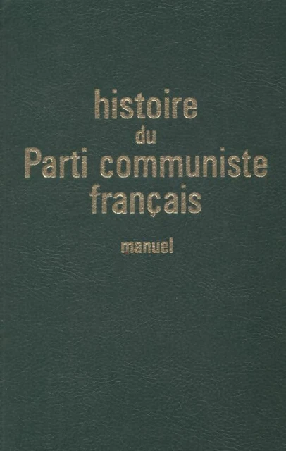 3777578 - Histoire du parti communiste français - Collectif