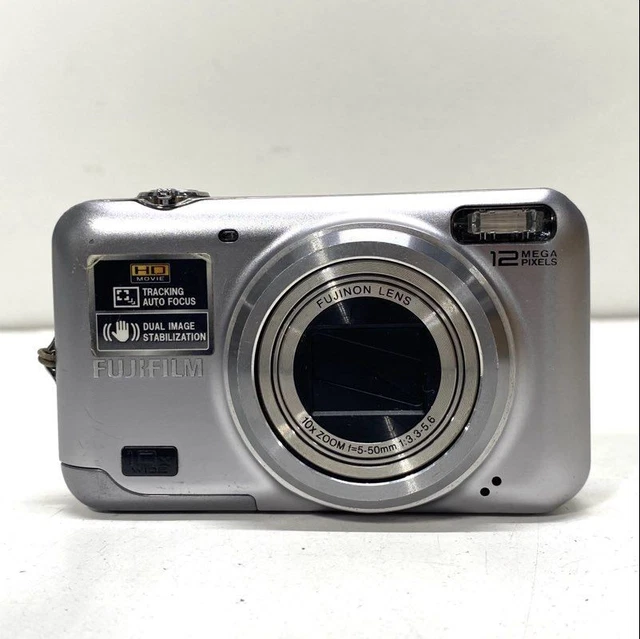 FUJIFILM FINEPIX JZ300 12MP Digital Camera Silver - good