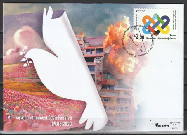 BOSNIE HERZ. - BOSNIA AND HERZ.  2023 - EUROPA   CEPT- 1er jour/FDC  Neuf**/ MNH