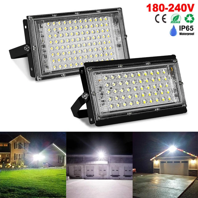 LED Fluter Strahler 50W 100W Außen Lamp Scheinwerfer Flutlicht IP65 Garten