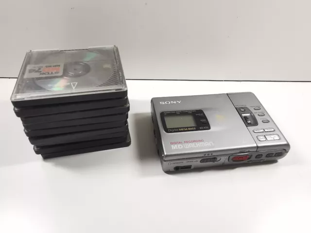 Sony Portable Minidisc enregistreur MD Walkman MZ-R30 Pour Pièce Détaché