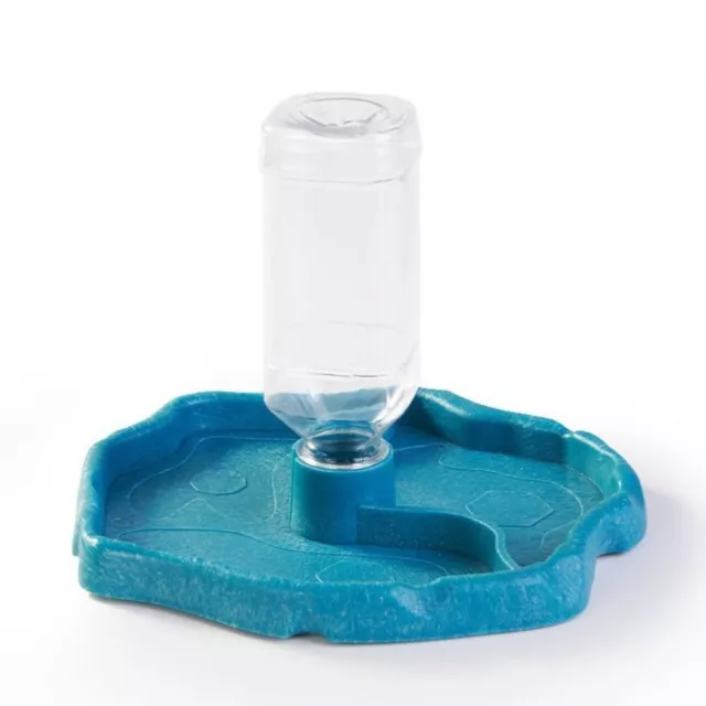 Plastic Reptile Water Bottle Durable Turtle Automatic Feeders Convenient