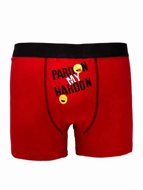 ANN SUMMERS MENS Pardon My Hardon Boxer Trunks Shorts Novelty
