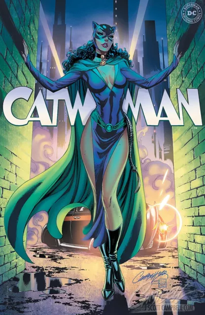 CATWOMAN 80th ANNIVERSARY SPECTACULAR 1 J SCOTT CAMPBELL EXCLUSIVE G VARIANT NM
