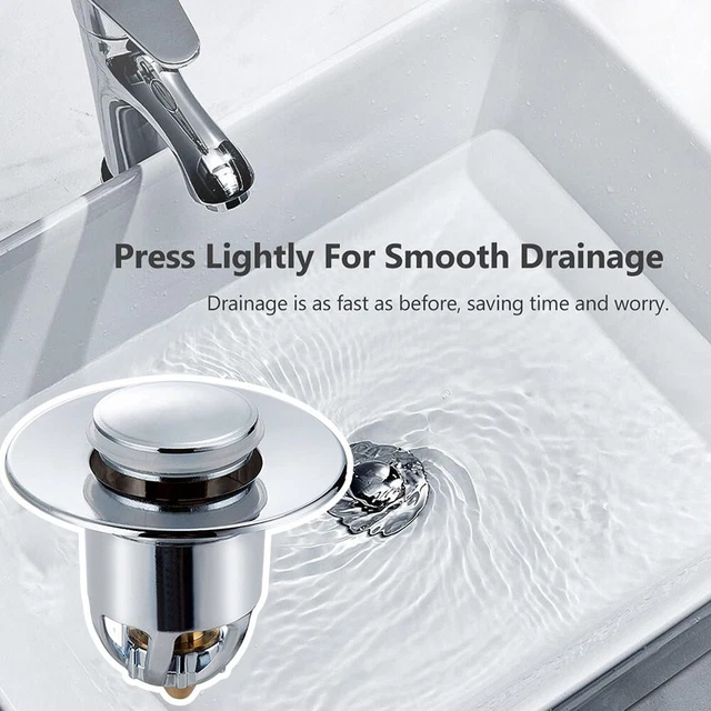 BOUCHON DE FILTRE de drainage d'évier de salle de bain prévention des