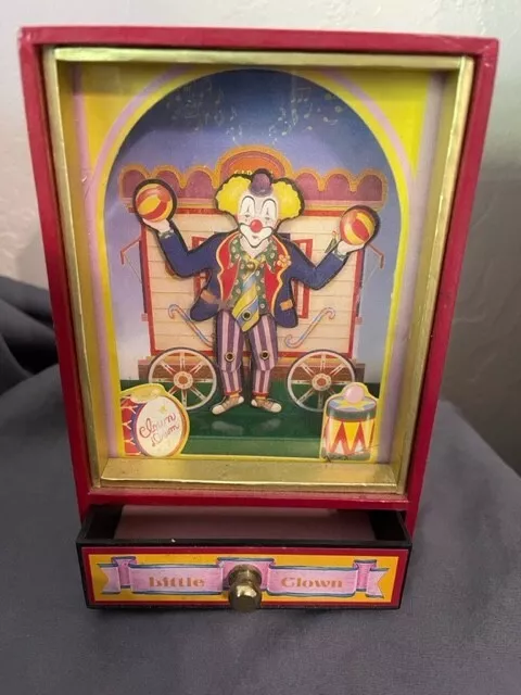 Koji Murai 1996 Little Clown Circus: Animated Music Box "Close To You"