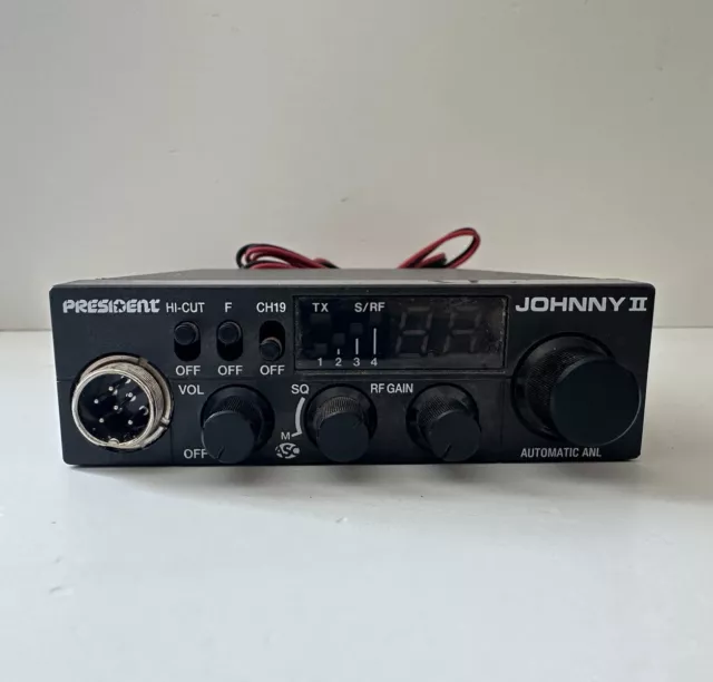 CB radio 27mhz cibie PRESIDENT JOHNNY II  (120 CX) Cibi