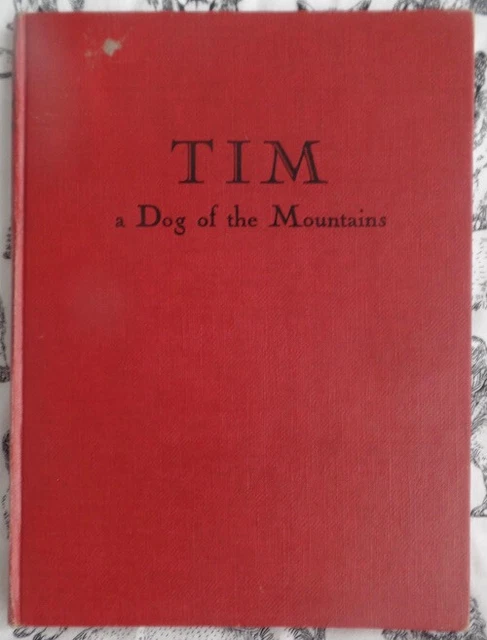 Vintage Afghan Hound Book Tim Dog of the Mountains Timur Margaret Johnson ex-lib