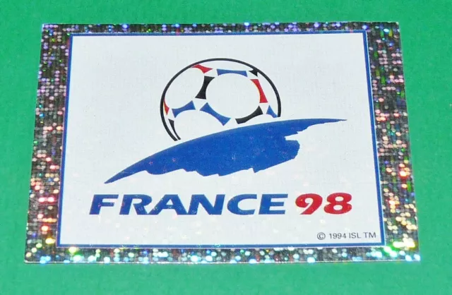 N°2 Affiche Panini Football France 98 1998 Coupe Monde Wm